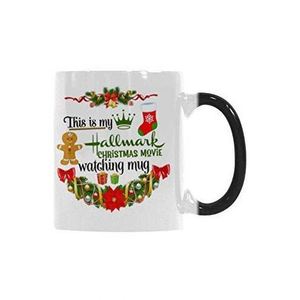 <span class=keywords><strong>Taza</strong></span> de cerámica mágica sensible al calor, tazón de cerámica con diseño navideño que cambia de Color - Product Image 4