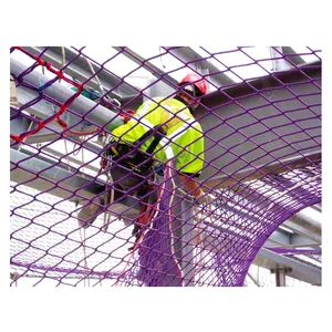 耐用的紫外线稳定建筑建筑防坠落重型安全网，价格低廉