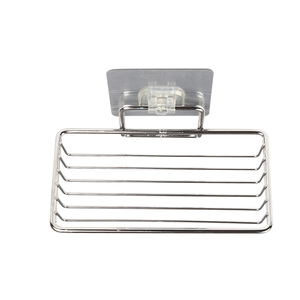 Portasapone autoadesivo in acciaio inox e cremagliera per il bagno - Product Image 5