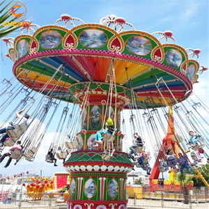 Ganar dinero, parque <span class=keywords><strong>de</strong></span> atracciones juegos emocionante rotación 24 asientos columpio silla voladora <span class=keywords><strong>en</strong></span> <span class=keywords><strong>venta</strong></span>, para - Product Image 6