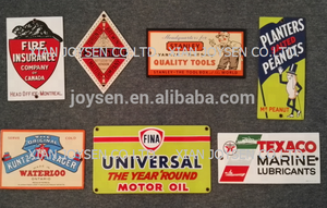 รูปแบบต่างๆวินเทจเคลือบสไตล์โลหะป้ายโฆษณา - Product Image 2