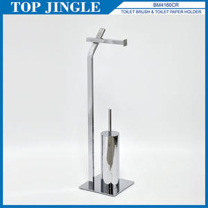 Chromed Metal Toilet Roll Holder - Product Image 6