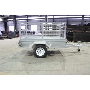 High quality utility box tipping cage trailer used for farm