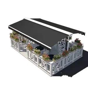 Автономный выдвижной садовый Балконный тент/Раздвижные навесы