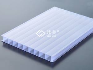 Plaques en polycarbonate transparent creux de 6 mm - Product Image 2