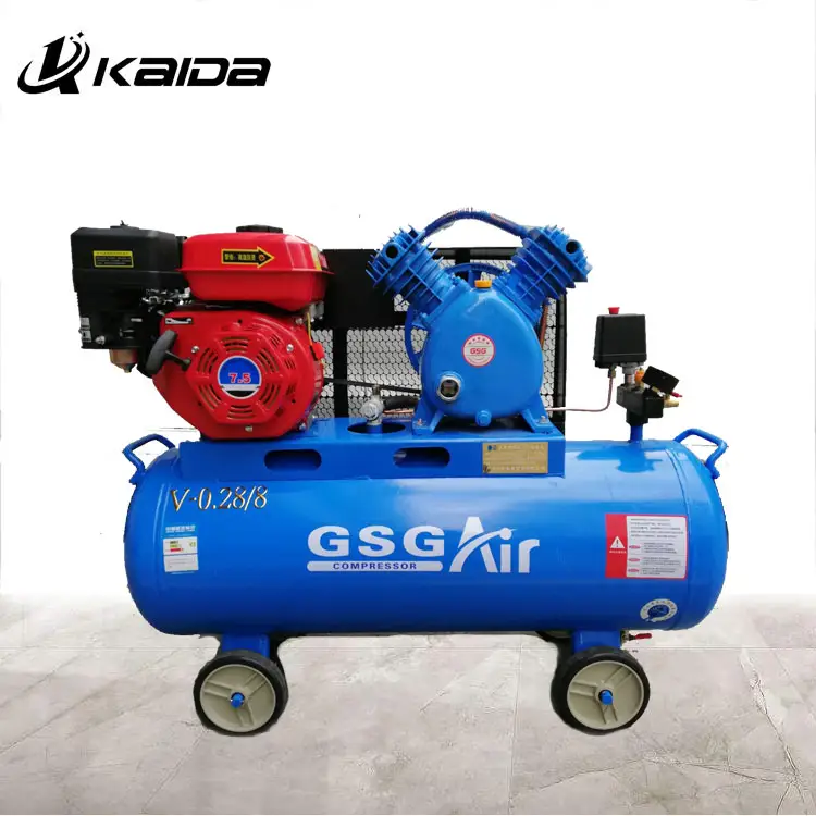 Portable Silent Oil Free Small Gasoline Engine Air Compressor Manufacturer