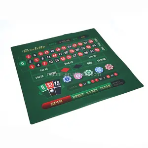 Estera de juego de cartas de goma de superficie de tela de impresión personalizada - Product Image 1