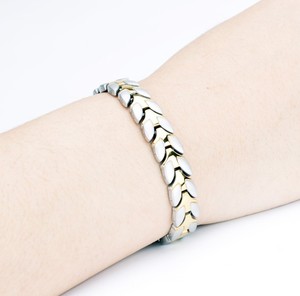 Commercio all'ingrosso 18K bracciale in acciaio inox oro per gli uomini di moda salute annotazione per anniversario - Product Image 3