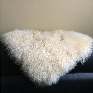 Plaque <span class=keywords><strong>de</strong></span> fourrure <span class=keywords><strong>de</strong></span> mouton teinte d'agneau mongol du Tibet véritable <span class=keywords><strong>de</strong></span> qualité supérieure - Product Image 6