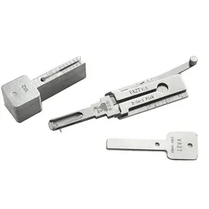 Lishi VA2T v.3 2 in 1 Car Door Lock Pick Decoder Unlock Tool original lishi lock key