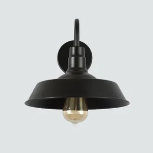 Scandinavian Coffee House Wall Mounted Metal Barn Light