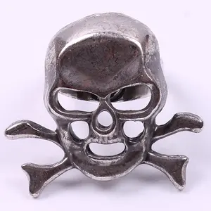 Halloween Promotion Pirate Skull Ring Head Custom Unisex Ring