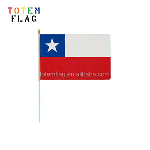 Tùy Chỉnh Duy Nhất Hai Mặt Mini Cờ Quốc Gia Cá Nhân Polyester Cầm Tay Biểu Ngữ Logo/Hình Ảnh/Văn Bản Nhỏ Cờ Quốc Gia - Product Image 2