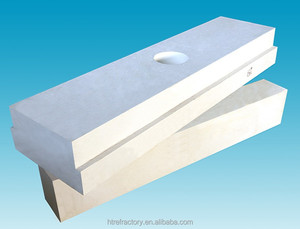 Refractaria <span class=keywords><strong>Sillimanite</strong></span> orificio de ladrillo para horno de vidrio de canales - Product Image 3