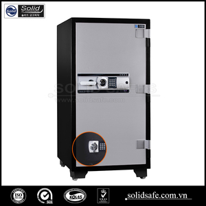 Solid SLS-120EE Electronic Digital Lock Fireproof Office Gun Safe <b>Stainless</b> <b>Steel</b> Construction 295Kg 3 <b>Shelves</b> KSG 4500:2006 - Product Image 1