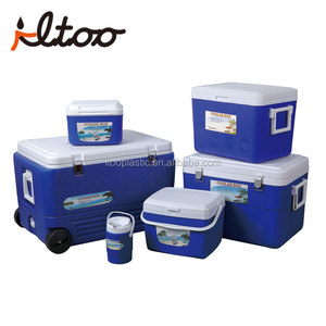 Phong cách giản dị mini 8L tiêm nhựa hộp mát cấp thực phẩm PP vật liệu tùy chỉnh mẫu thư cho đồ uống du khách câu cá - Product Image 5