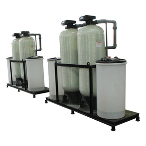 Skid-instalación tanque FRP 6m 3/hr dúplex tanque <span class=keywords><strong>de</strong></span> agua suavizante para la Eliminación <span class=keywords><strong>de</strong></span> la dureza del agua - Product Image 3