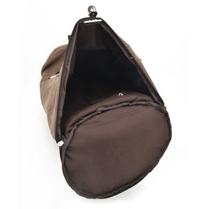 नई मॉडल गोल आकार दो आकार खेल पुरुषों यात्रा बैग 5 रंग डेरा डाले हुए बैग बड़े कैनवास Duffle बैग - Product Image 6