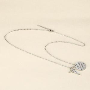 Best Friend Pendant Side by Side or Miles Apart Necklace <strong>Long</strong> <strong>Distance</strong> <strong>Friendship</strong> <strong>Gift</strong> - Product Image 4