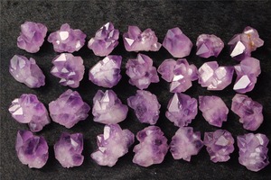 Khá Thạch Anh Tự Nhiên Tây Tạng Xương Tím Thạch Anh Tím Phong Thủy Chất Lượng Cao AMETHYST Crystal Cluster Aleamethyst Crystal Point - Product Image 4