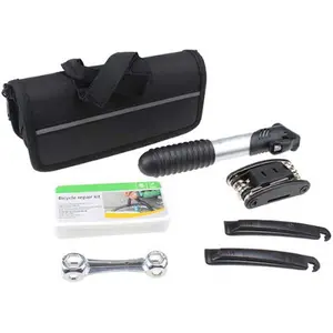 Kit d'outils de réparation de vélos, pour vtt, bicyclette, réparation de pneus, ensemble d'outils multiples