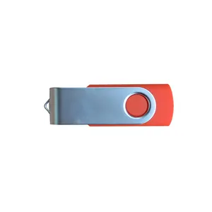 High Quality Mini Metal Usb Flash Drive 4GB 8GB 16GB 32GB 64GB 128Flash Drive Via H2 Tested Custom Logo Swivel Usb Storage Stick