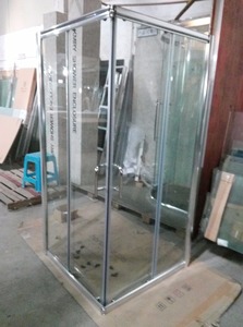 Mueble <span class=keywords><strong>de</strong></span> Baño Moderno <span class=keywords><strong>de</strong></span> Acero Inoxidable, Cabina <span class=keywords><strong>de</strong></span> <span class=keywords><strong>Ducha</strong></span> KT6003, Marco <span class=keywords><strong>de</strong></span> Aleación <span class=keywords><strong>de</strong></span> Aluminio Templado, Apertura Deslizante, Económico, Hecho en China; GUA - Product Image 3