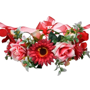 Diadema de <span class=keywords><strong>Flores</strong></span> Artificiales para Mujer, Accesorio PARA EL Cabello, Corona de <span class=keywords><strong>Flores</strong></span> para Boda, <span class=keywords><strong>Novia</strong></span>, Guirnalda, Tocado, Novedad - Product Image 2