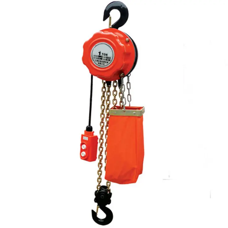 1ton endless chain electric lift hoist small electric pulley hoist