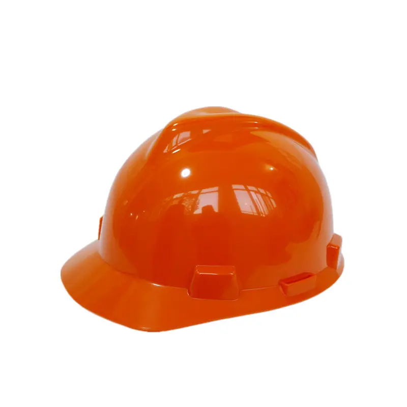 cctv camera Hot sell V shape MSA safety helmet ABS high strength safety helmet with Chin Strip
