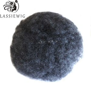 Ademend afro toupetje voor zwarte mannen - Product Image 6