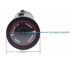 Mini <span class=keywords><strong>Telecamera</strong></span> Sportiva F9 HD per Casco Moto e Bici, Videocamera Sportiva HD Manuale - Product Image 6