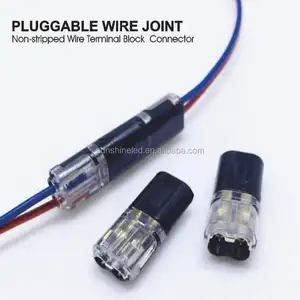 可插拔电线连接非剥线接线端子 LED 连接器