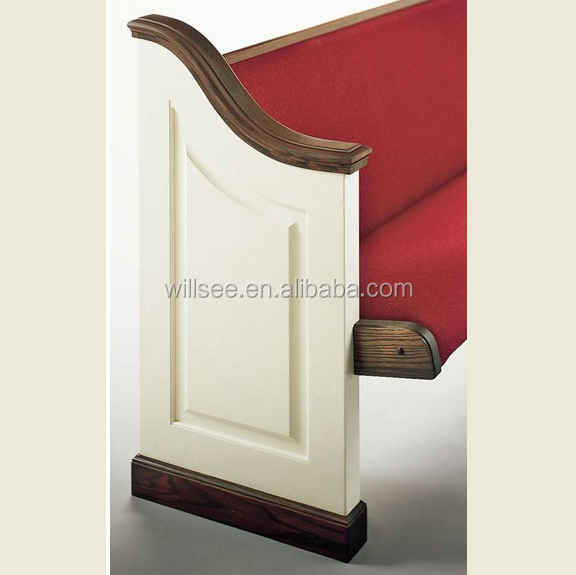 CH-B37,Manufactory Church Pew Oak Wood Church Bench Church Chair