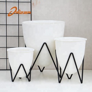 De diseño nuevo de moda decoración del jardín de las plantas de riego macetas bruja Marco de hierro - Product Image 4