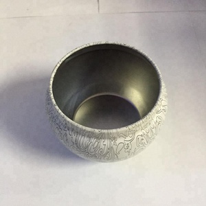 2018 Offre Spéciale <span class=keywords><strong>bougeoir</strong></span> en verre boîte en étain avec stretch technologie - Product Image 4