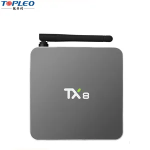 TX8 4K android tv box Full hd S912 Octa Core Dual band Wifi and BT 1000M Ethernet somali box tv