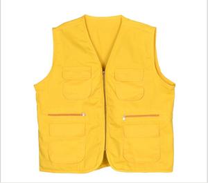 <span class=keywords><strong>Gilet</strong></span> promotionnel multi-poches personnalisé avec logo pour les bénévoles - Product Image 1