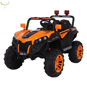 12v Children Electric Four-wheel Vehicle Two-seat Four-wheel Drive Remote Control Vehicle Off-road Type