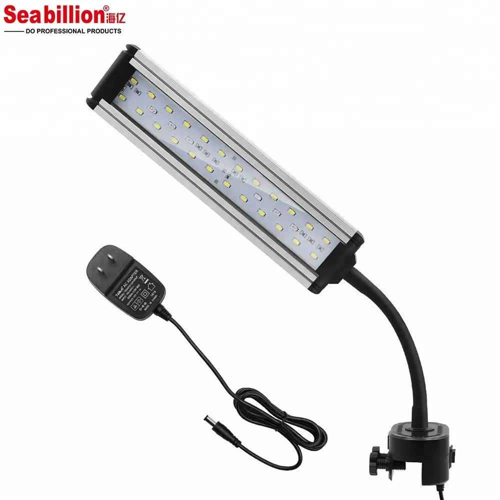 Seabillion חדש פריט אקווריום צמח Led אור מתקן הוד dimmable דגי קערת סוגר מנורה