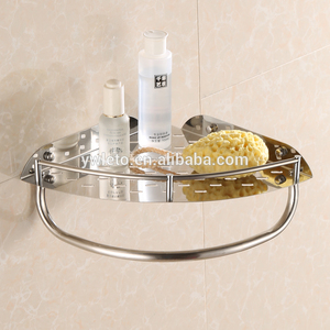 Alla moda di Montaggio A Parete <span class=keywords><strong>Mensola</strong></span> In Acciaio Inox Bagno <span class=keywords><strong>Shampoo</strong></span> Scaffale - Product Image 4