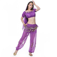 Pantalon de danse orientale pour femmes Costume de danseuse du ventre tribal Performance Wear