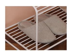 Modern Nordic Black Metal Iron 2 Tiers <strong>Shoe</strong> Rack <strong>Shoe</strong> <strong>Bench</strong> <strong>for</strong> Entryway Closet <strong>Storage</strong> Display - Product Image 4