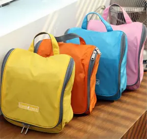 Billige tasche oxford vier farben tasche reise-kulturbeutel hängen kosmetiktasche
