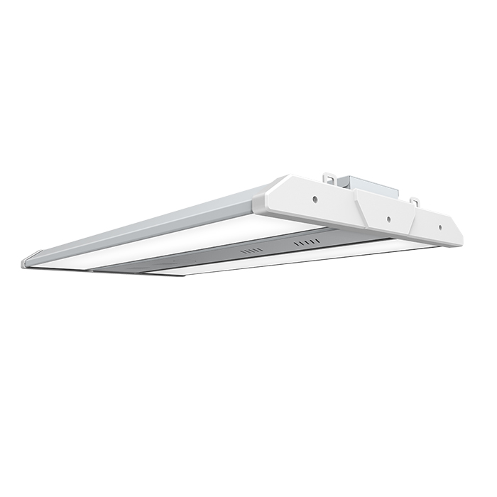 Подвесной линейный светодиодный светильник для высоких промышленных помещений 110 Вт