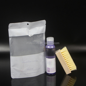 Kit de Cuidado de Calzado Portátil Ecológico de Alta Calidad, Cepillo para Calzado Deportivo Blanco, Limpiador de 4oz, Quitamanchas Neutro - Product Image 4