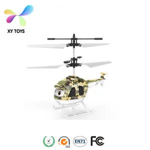 XY-503 çin uçan Mini RC kızılötesi indüksiyon uçak helikopter oyuncak ile yanıp sönen ışık