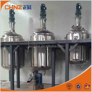 Tangki pencampur reaktor industri baja tahan karat dengan komponen inti Motor - Product Image 3