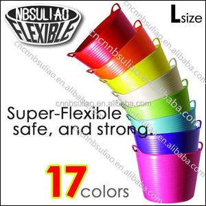 Petit seau, seau en plastique coloré, seau en plastique de 11 litres - Product Image 3