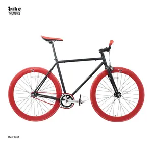 Produsen Gigi Tetap 700c Sepeda Fixie Land Gear Mewah Buatan Cina Gigi Tetap Sepeda Kecepatan Tunggal 20 Inci